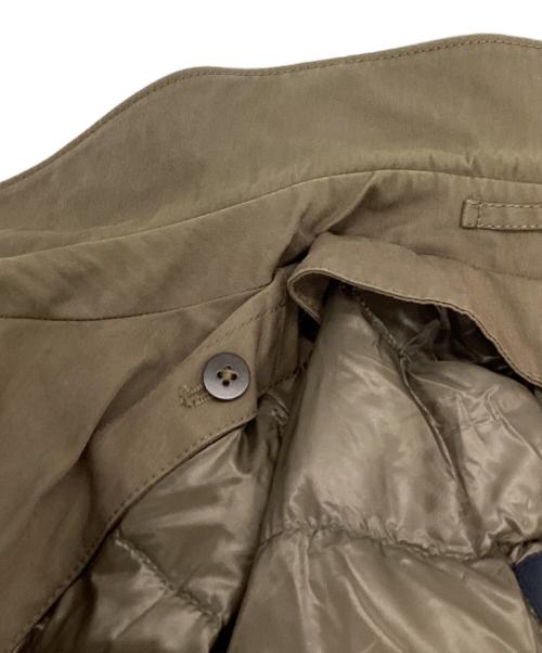 HERNO（ヘルノ）HERNO (ヘルノ) ダウンライナー付コート ブラウン サイズ:52の古着・服飾アイテム