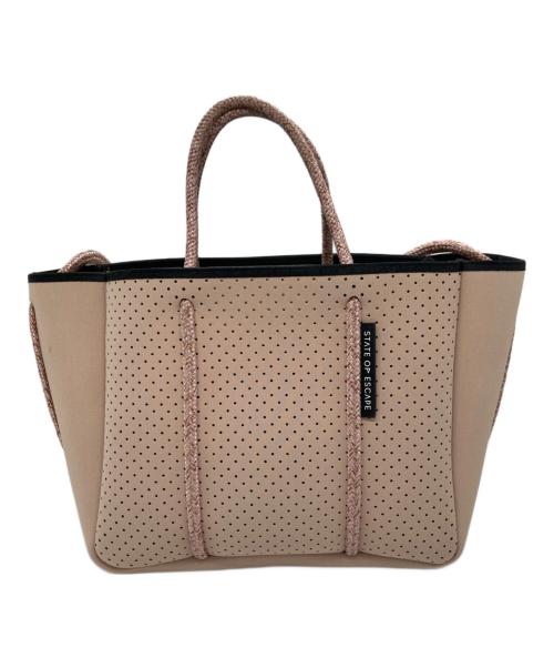 STATE OF ESCAPE（ステイトオブエスケープ）STATE OF ESCAPE (ステイトオブエスケープ) ロープバッグ ピンクの古着・服飾アイテム