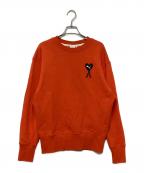 PUMA×AMI Alexandre Mattiussiプーマ×アミアレクサンドルマテュッシ）の古着「スウェット」｜オレンジ