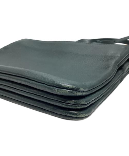 CELINE（セリーヌ）CELINE (セリーヌ) トリオラージショルダーバッグ グリーンの古着・服飾アイテム