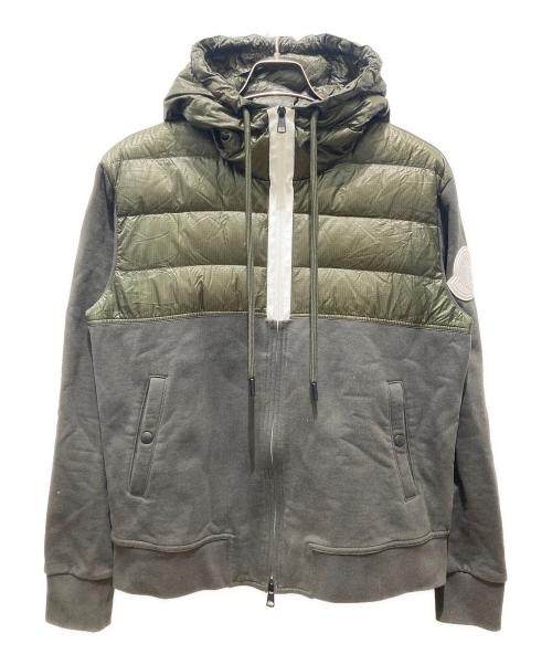 MONCLER（モンクレール）MONCLER (モンクレール) MAGLIA CARDIGAN グリーン サイズ:Lの古着・服飾アイテム