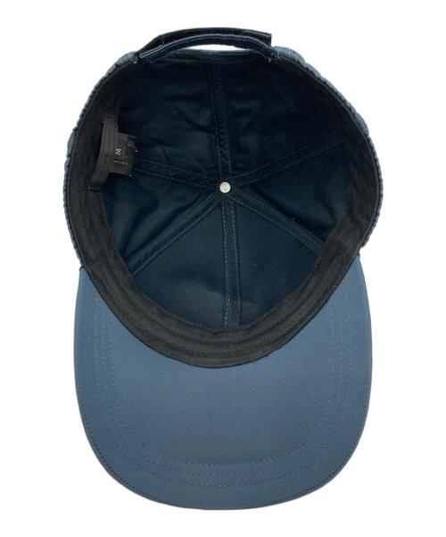 PRADA（プラダ）PRADA (プラダ) ナイロンキャップ ブルー サイズ:Mの古着・服飾アイテム