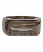 GUCCIグッチ）の古着「Gロゴシルバーリング」
