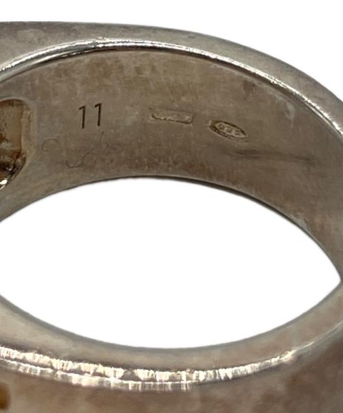 GUCCI（グッチ）GUCCI (グッチ) Gロゴシルバーリング サイズ:10号の古着・服飾アイテム