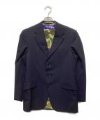 JUNYA WATANABE COMME des GARCONS(ジュンヤワタナベ コムデギャルソン）の古着「裏カモフラージュ柄テーラードジャケット」｜ネイビー