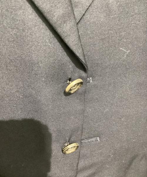 JUNYA WATANABE COMME des GARCONS（(ジュンヤワタナベ コムデギャルソン）JUNYA WATANABE COMME des GARCONS ((ジュンヤワタナベ コムデギャルソン) 裏カモフラージュ柄テーラードジャケット ネイビー サイズ:SIZE Lの古着・服飾アイテム