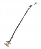 CHANELシャネル）の古着「ココマークネックレス」｜ベージュ