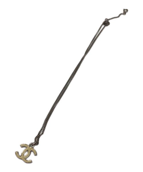 CHANEL（シャネル）CHANEL (シャネル) ココマークネックレス ベージュの古着・服飾アイテム