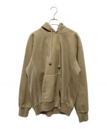 AURALEE（オーラリー）の古着「SUPER MILLED SWEAT PARKA」｜カーキ