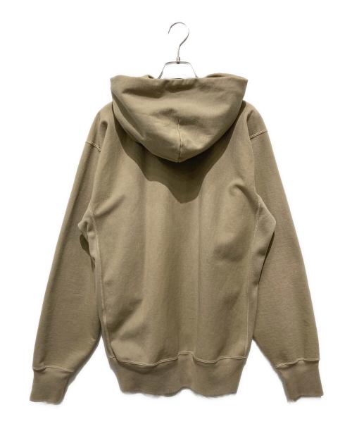 AURALEE（オーラリー）AURALEE (オーラリー) SUPER MILLED SWEAT PARKA カーキ サイズ:XLの古着・服飾アイテム