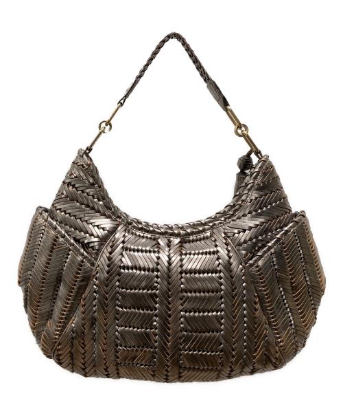 ANYA HINDMARCH（アニヤ・ハインドマーチ）ANYA HINDMARCH (アニヤ・ハインドマーチ) ショルダーバッグ ベージュ サイズ:OneSizeの古着・服飾アイテム