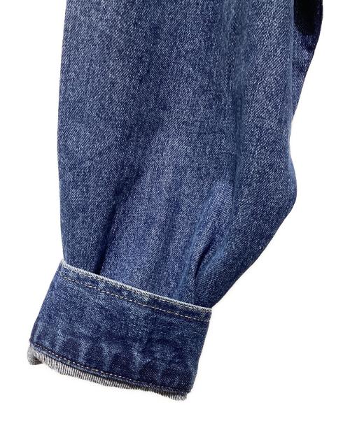 Calvin Klein（カルバンクライン）Calvin Klein (カルバンクライン) デニムシャツジャケット インディゴ サイズ:Ｓの古着・服飾アイテム
