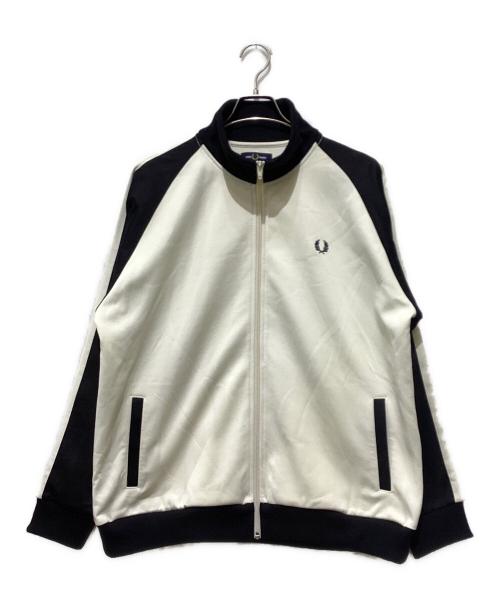 FRED PERRY（フレッドペリー）FRED PERRY (フレッドペリー) BEAMS (ビームス) 別注トラックジャケット ベージュ サイズ:XLの古着・服飾アイテム