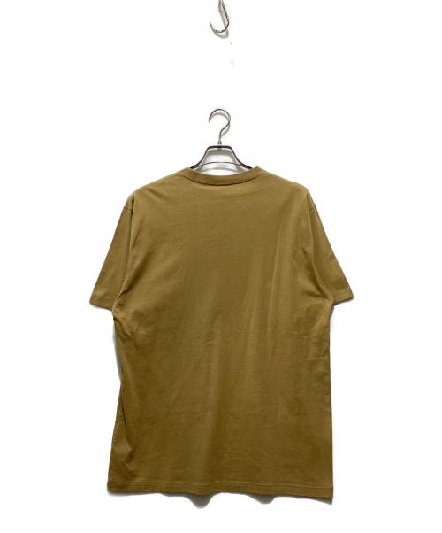 BlackEyePatch（ブラックアイパッチ）BlackEyePatch (ブラックアイパッチ) プリント Tシャツ ベージュ サイズ:Lの古着・服飾アイテム