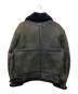 US SHEEPSKIN (USシープスキン) オイルドB3フライドジャケット ブラック サイズ:L：18000円
