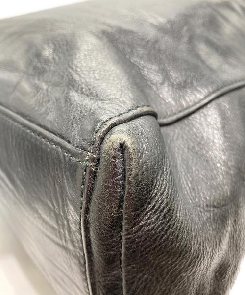 Daniel&Bob（ダニエル＆ボブ）Daniel&Bob (ダニエル＆ボブ) 2WAYレザートートバッグ ブラックの古着・服飾アイテム