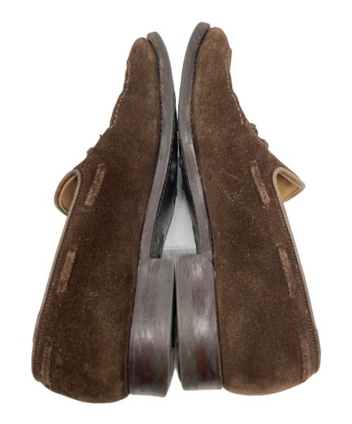 dainite（ダイナイト）Dainite (ダイナイト) スウェードタッセルローファー ブラウン サイズ:5の古着・服飾アイテム