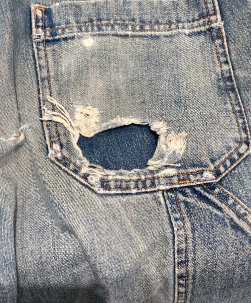 DOLCE & GABBANA（ドルチェ＆ガッバーナ）DOLCE & GABBANA (ドルチェ＆ガッバーナ) フロントポケットデニムペインターパンツ インディゴ サイズ:Mの古着・服飾アイテム