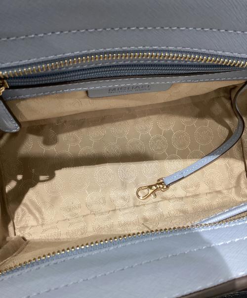 MICHAEL KORS（マイケル・コース）MICHAEL KORS (マイケル・コース) 2WAYバッグ スカイブルーの古着・服飾アイテム