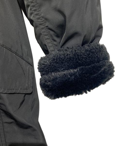 Junhashimoto（ジュンハシモト）junhashimoto (ジュンハシモト) 別注モッズコート ブラック サイズ:Mの古着・服飾アイテム