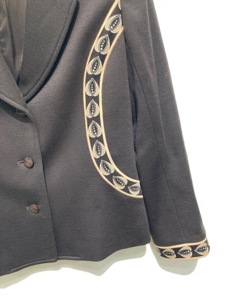 LEONARD（レオナール）LEONARD (レオナール) テーラードジャケット ブラウン サイズ:40の古着・服飾アイテム