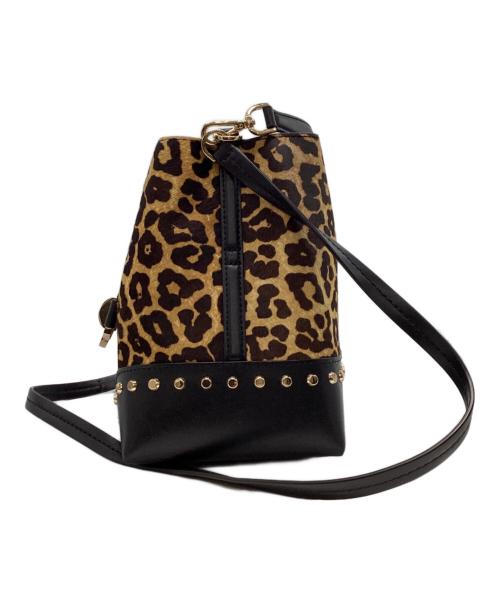 MICHAEL KORS（マイケル・コース）MICHAEL KORS (マイケル・コース) レオパード柄２WAYバッグ ブラウンの古着・服飾アイテム