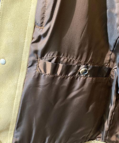 EDIFICE（エディフィス）EDIFICE (エディフィス) シープスキンスエード3rdタイプジャケット ブラウン サイズ:Lの古着・服飾アイテム