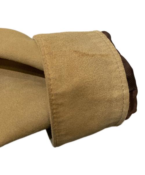 EDIFICE（エディフィス）EDIFICE (エディフィス) シープスキンスエード3rdタイプジャケット ブラウン サイズ:Lの古着・服飾アイテム