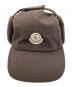 MONCLER (モンクレール) フライトキャップ ブラウン サイズ:L：12000円