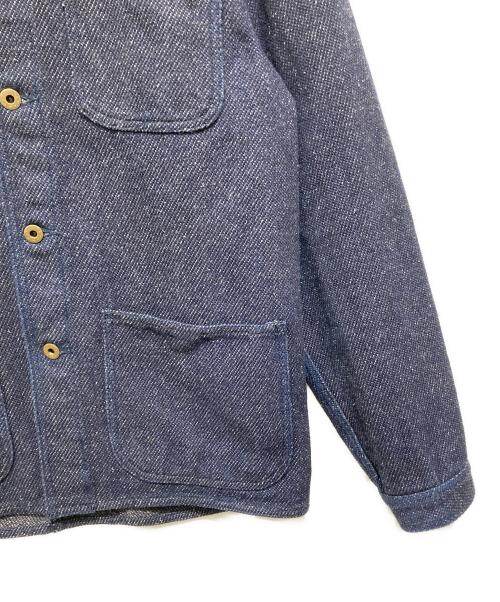JAPAN BLUE JEANS（ジャパンブルージーンズ）JAPAN BLUE JEANS (ジャパンブルージーンズ) デニムツィードカバーオール ネイビー サイズ:XLの古着・服飾アイテム