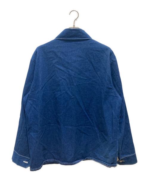 Pointer（ポインター）POINTER (ポインター) 90sデニムカバーオール ネイビー サイズ:44の古着・服飾アイテム