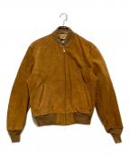 Schottショット）の古着「スウェードボンバージャケット」｜ブラウン