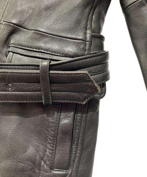 MAXFRITZ（マックスフリッツ）maxfritz (マックスフリッツ) レザージャケット ブラック サイズ:Mの古着・服飾アイテム