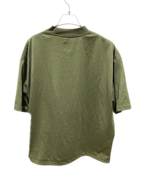 DAIWA PIER39（ダイワ ピア39）DAIWA PIER39 (ダイワ ピア39) Tech 1P Hi-Crew Neck T-Shirts グリーン サイズ:Mの古着・服飾アイテム