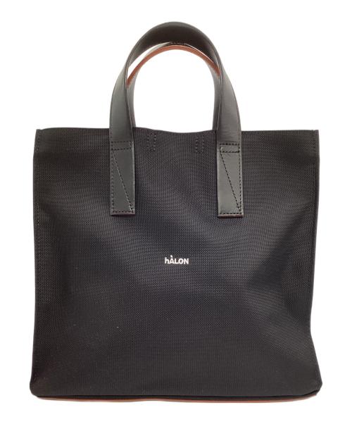 hALON（アーロン）HALON (アーロン) ハンドバッグ ブラックの古着・服飾アイテム