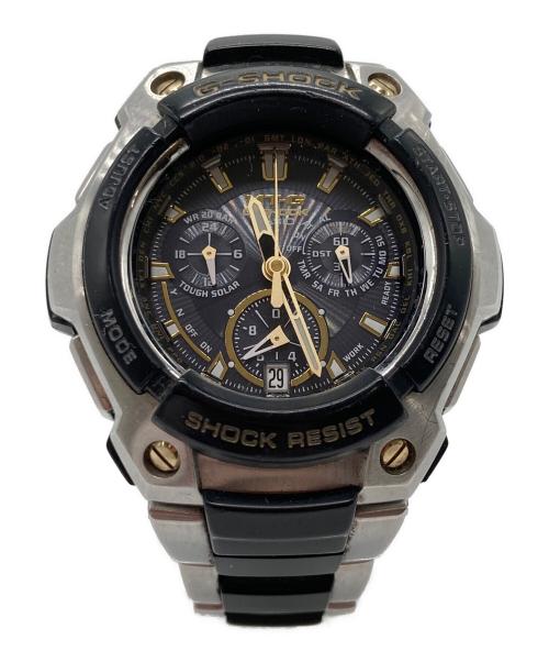 CASIO（カシオ）CASIO (カシオ) クロノグラフ ブラック×ゴールドの古着・服飾アイテム