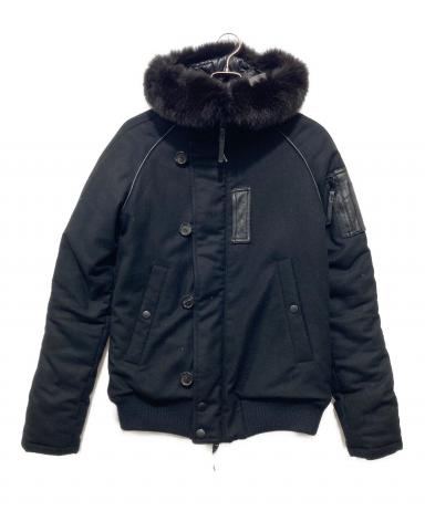 希少美品_AKM × DUVETICA MA1タイプ_ダウンジャケット 中古・古着通販】AKM (エーケーエム) DUVETICA (デュベティカ) コラボ