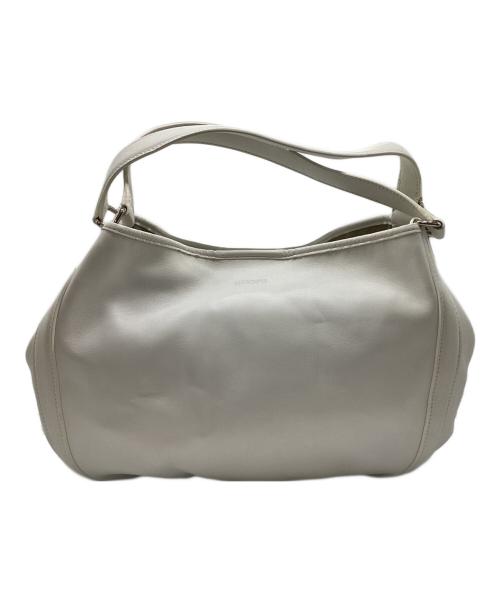 HIROFU（ヒロフ）HIROFU (ヒロフ) ハンドバッグ ホワイトの古着・服飾アイテム