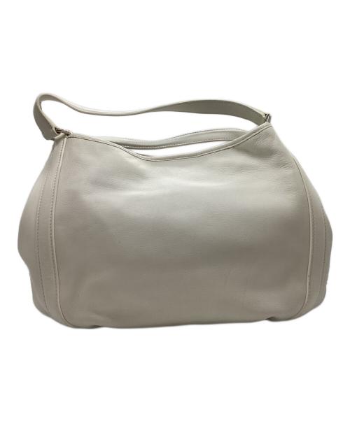 HIROFU（ヒロフ）HIROFU (ヒロフ) ハンドバッグ ホワイトの古着・服飾アイテム