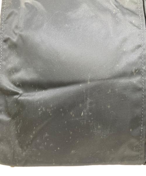 Felisi（フェリージ）Felisi (フェリージ) ナイロンレザーハンドバッグ ブラウン×ネイビーの古着・服飾アイテム