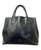 HIROFUヒロフ）の古着「Hロゴハンドバッグ」｜ブラック