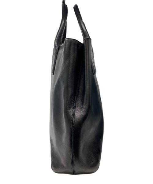 HIROFU（ヒロフ）HIROFU (ヒロフ) Hロゴハンドバッグ ブラックの古着・服飾アイテム