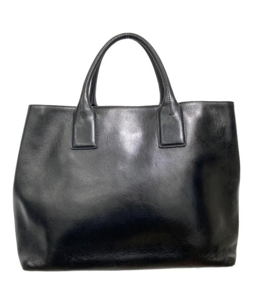 HIROFU（ヒロフ）HIROFU (ヒロフ) Hロゴハンドバッグ ブラックの古着・服飾アイテム