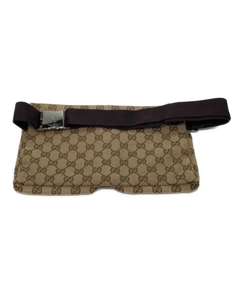 GUCCI（グッチ）GUCCI (グッチ) ウエストポーチ ベージュの古着・服飾アイテム