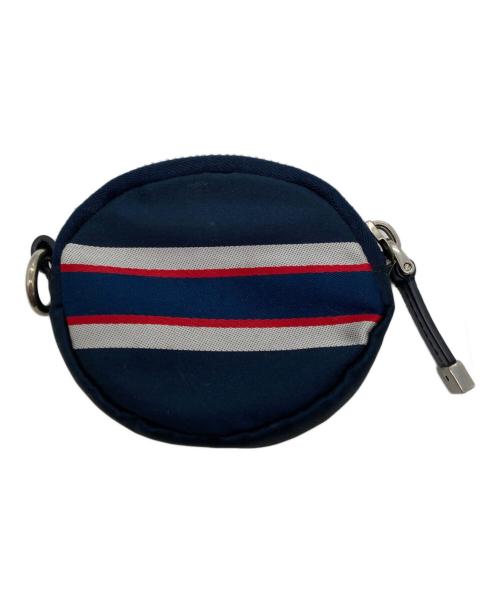 Christian Dior（クリスチャン ディオール）Christian Dior (クリスチャン ディオール) ジップコインケース ネイビーの古着・服飾アイテム