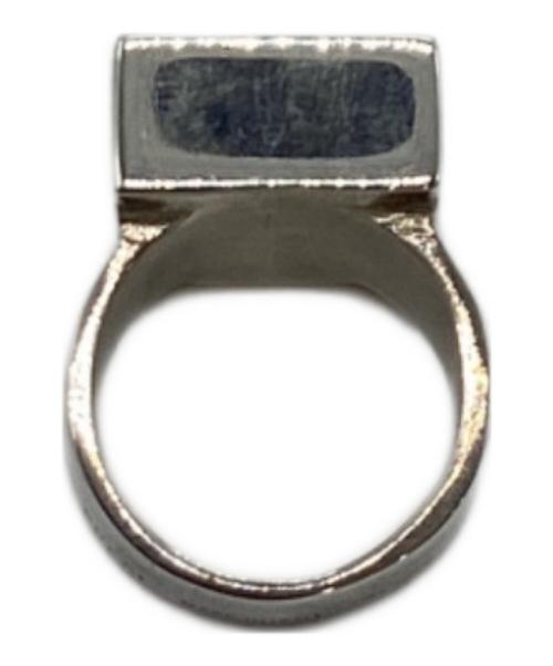 GUCCI（グッチ）GUCCI (グッチ) スクエアシグネットリング シルバー サイズ:12号の古着・服飾アイテム