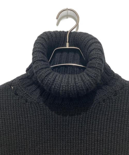 JUNYA WATANABE COMME des GARCONS（(ジュンヤワタナベ コムデギャルソン）JUNYA WATANABE COMME des GARCONS ((ジュンヤワタナベ コムデギャルソン) タートルネックニット ブラック サイズ:Sの古着・服飾アイテム