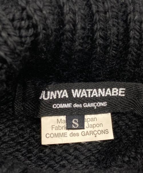 JUNYA WATANABE COMME des GARCONS（(ジュンヤワタナベ コムデギャルソン）JUNYA WATANABE COMME des GARCONS ((ジュンヤワタナベ コムデギャルソン) タートルネックニット ブラック サイズ:Sの古着・服飾アイテム