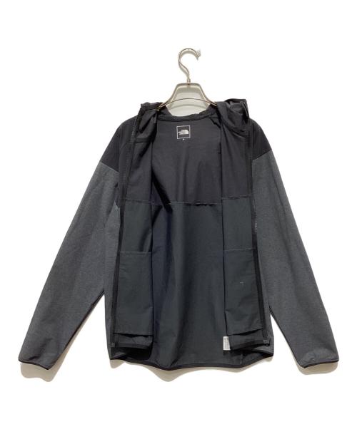 THE NORTH FACE（ザ ノース フェイス）THE NORTH FACE (ザ ノース フェイス) エイペックスフレックスフーディ ブラック×グレー サイズ:Mの古着・服飾アイテム