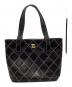 CHANEL（シャネル）の古着「ワイルドステッチマトラッセハンドトートバッグ」｜ブラック